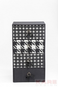 Dresser Patchwork Pepita 4 Drawers