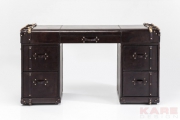 Desk Nautica Brown 139x44cm 5Drw