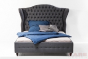 Bed City Spirit 200x200cm Darkgrey