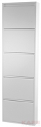 Shoe Rack Caruso 5 White