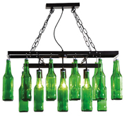 Pendant Lamp Beer Bottles